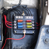 Fuse Holder Box with Negative Bus