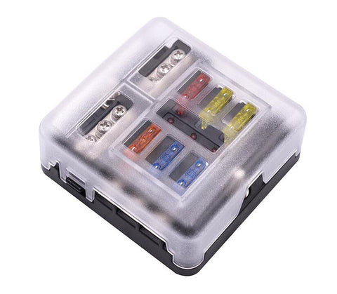 Fuse Holder Box with Negative Bus