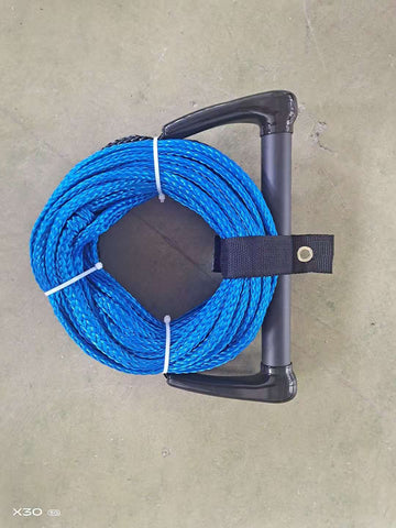 Water Ski & Wakeboard Tow Rope with Handle – Heavy-Duty Braided Rope for Watersports